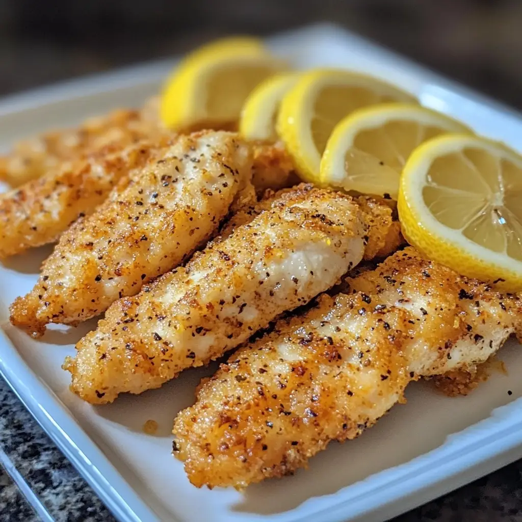 Zesty Lemon Pepper Chicken Tenders: Better Than Takeout
