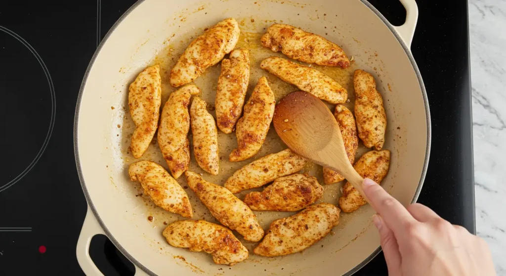 cajun chicken pasta recipe step 3