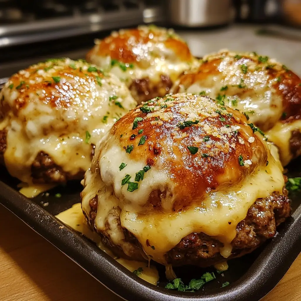Garlic Parmesan Cheeseburger Bombs How To Make Stunning Snacks 3 Easy Garlic Parmesan Cheeseburger Bombs: Bite-Sized Burger Bliss in Every Bite