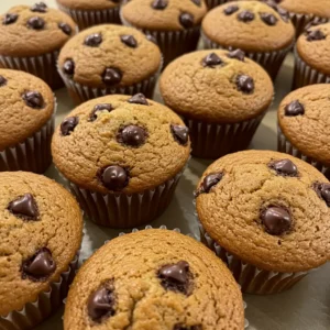 chocolate chip mini muffins