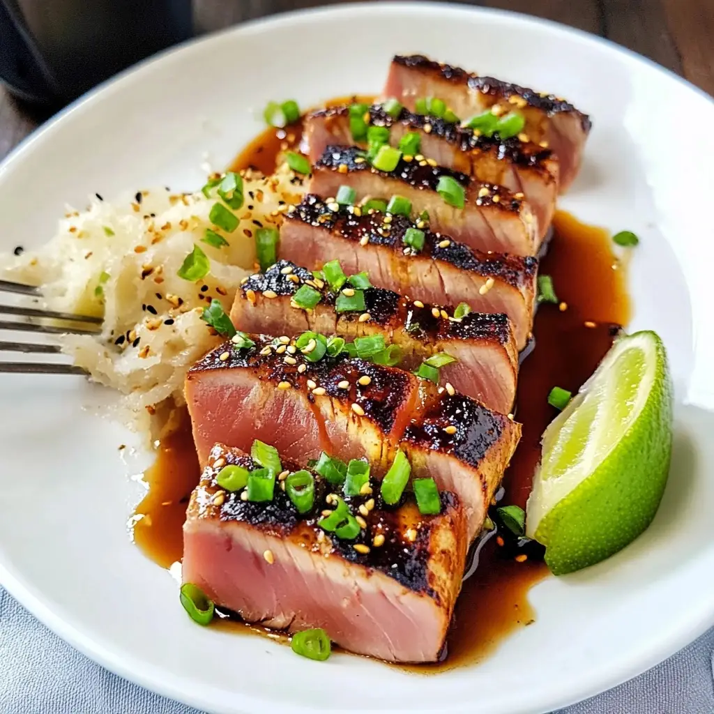 Ahi Tuna Recipe: How to Make Perfectly Seared 6 Ahi Tuna Carpaccio with Ponzu Dressing