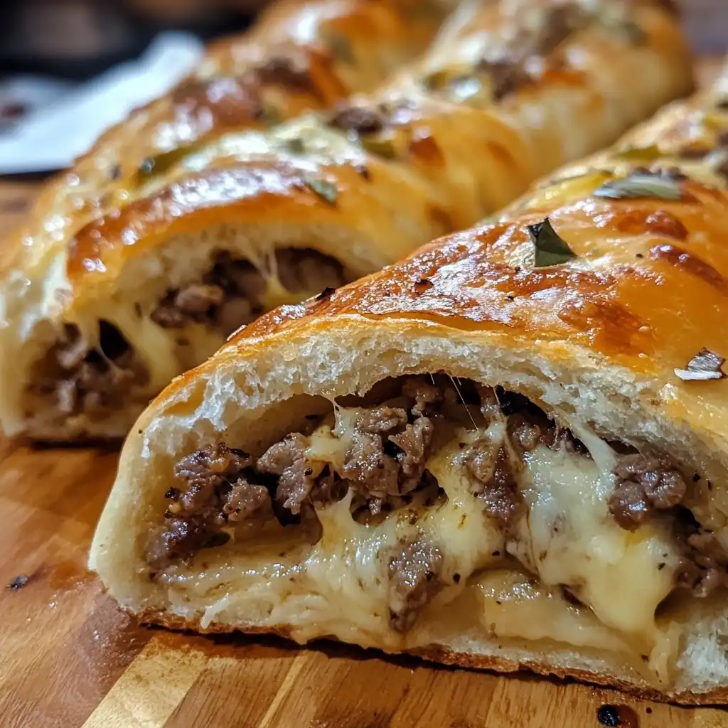 How to Make Savory Cheesesteak Stromboli in Just 10 Easy Steps