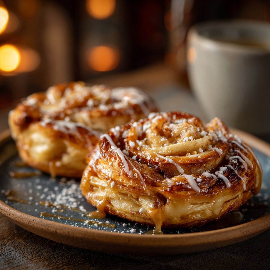 Espresso Apple Cream Cheese Danish
