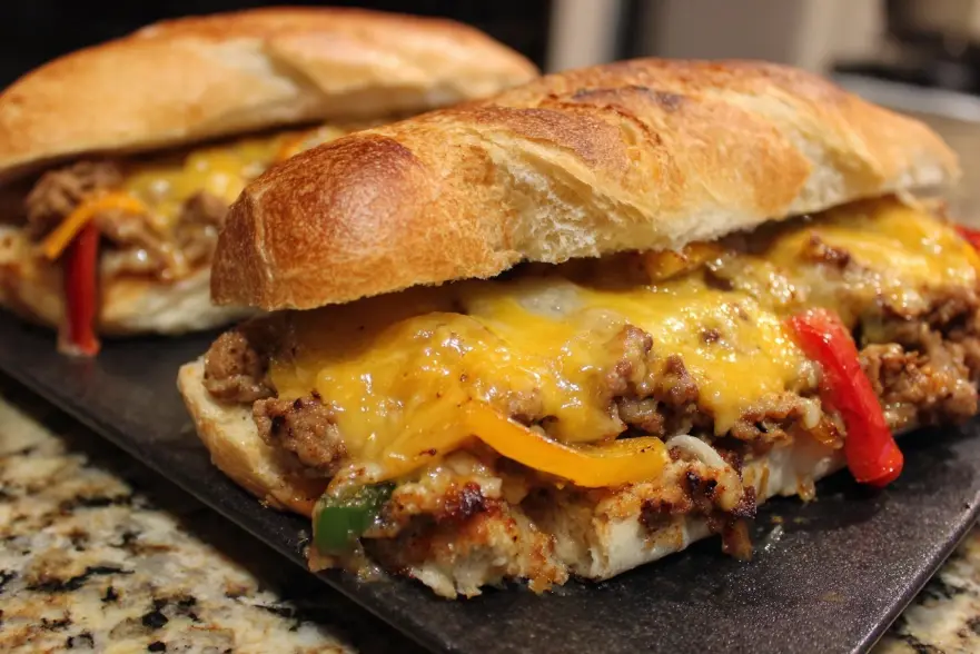 Ground Beef Philly Cheesesteaks: Ultimate Easy Recipe