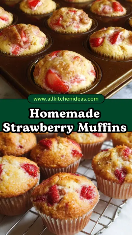 Homemade Strawberry Muffins 2 Homemade Strawberry Muffins recipes