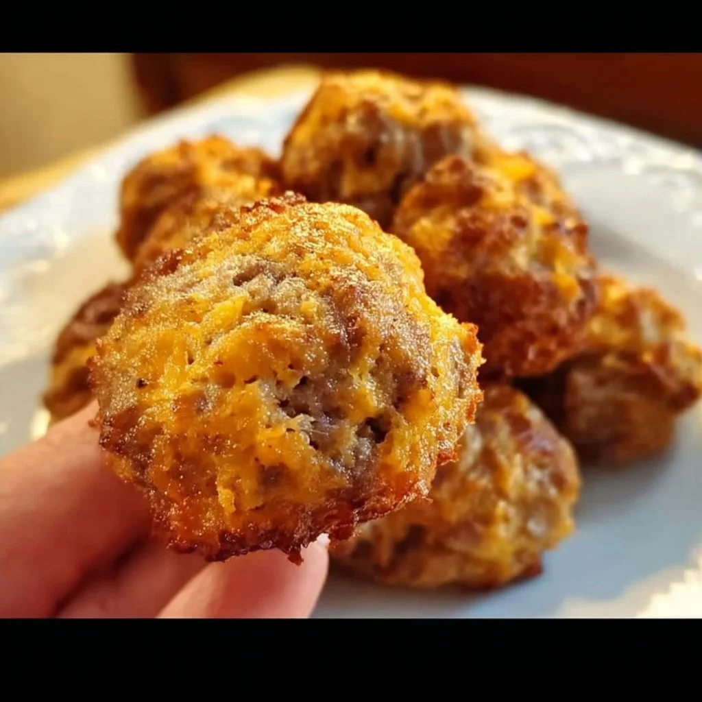Bisquick Sausage Balls