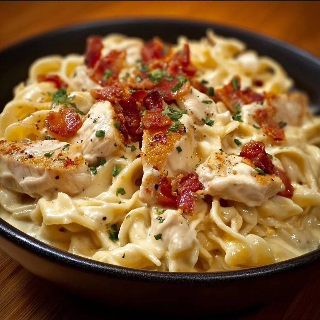 Chicken Bacon Ranch Pasta