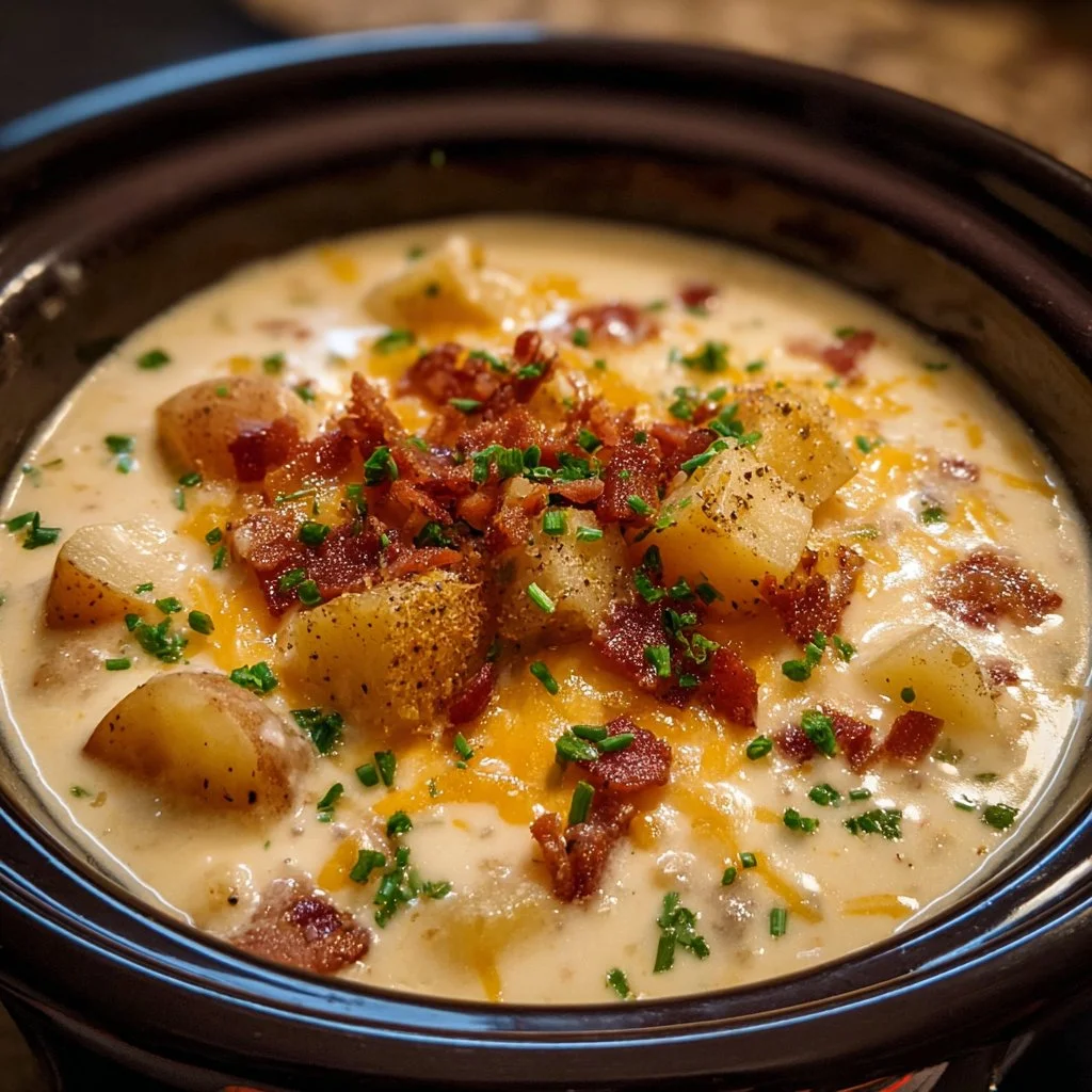 Crock Pot Crack Potato Soup