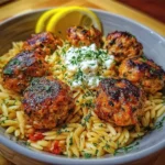 Greek Chicken Meatballs with Lemon Orzo: A Culinary Journey to the Heart of Greece 2 greek chicken meatballs with lemon orzo a culinar 2025 12 17 111841 150x150 1