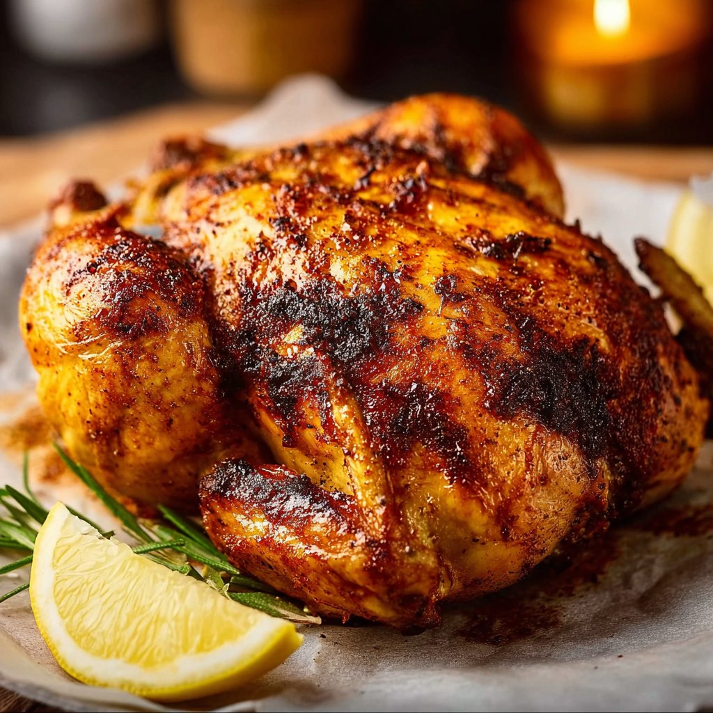 Easy Air Fryer Whole Chicken