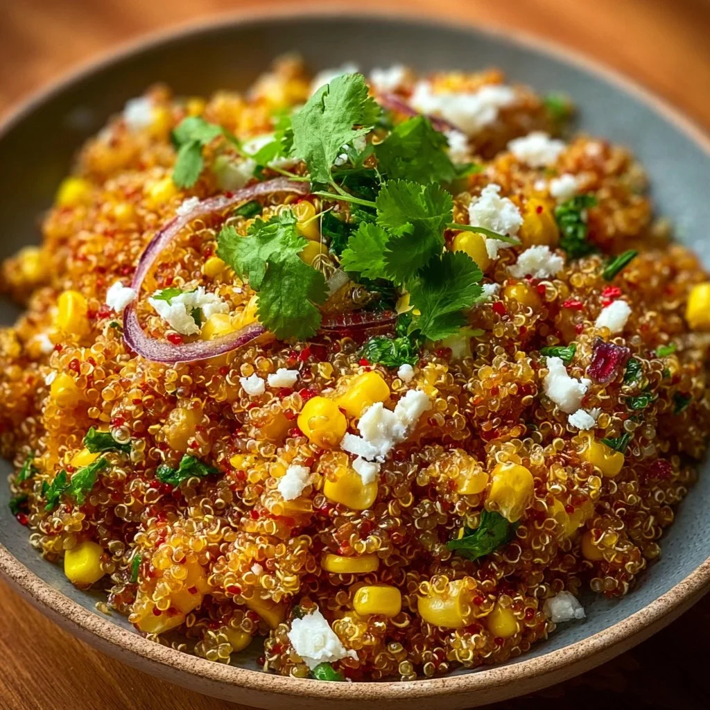 Mexican Street Corn Quinoa Salad