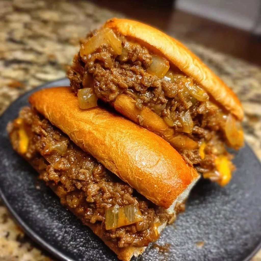 Philly Cheesesteak Sloppy Joes