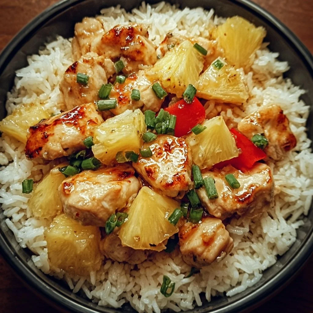 Pineapple Chicken and Rice