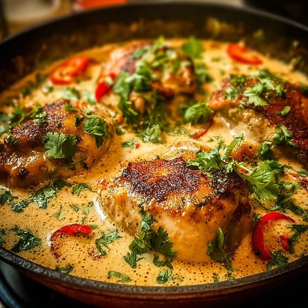 Creamy Coconut Milk Chicken