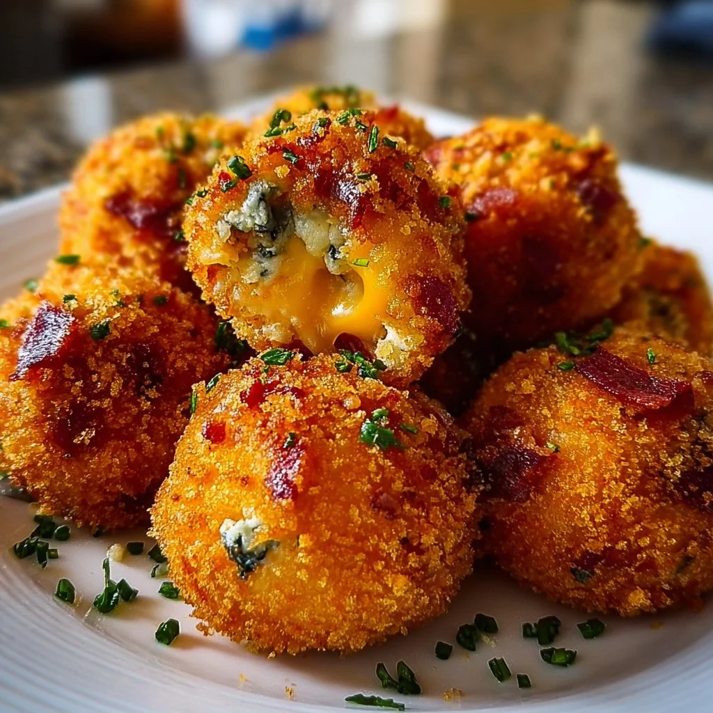 Spicy Bacon Jalapeño Popper Cheese Balls