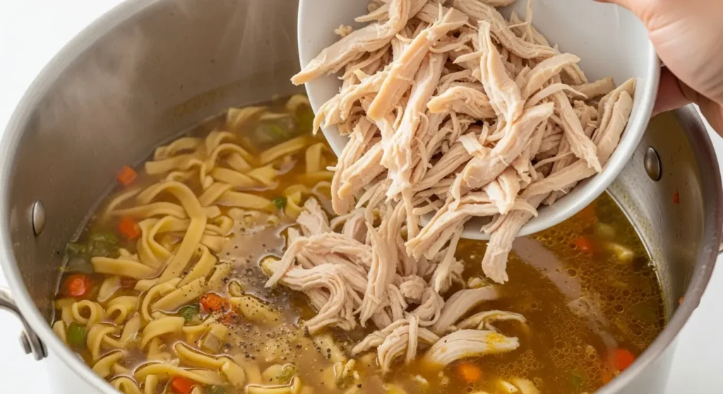 step 4 Chicken Noodle Soup