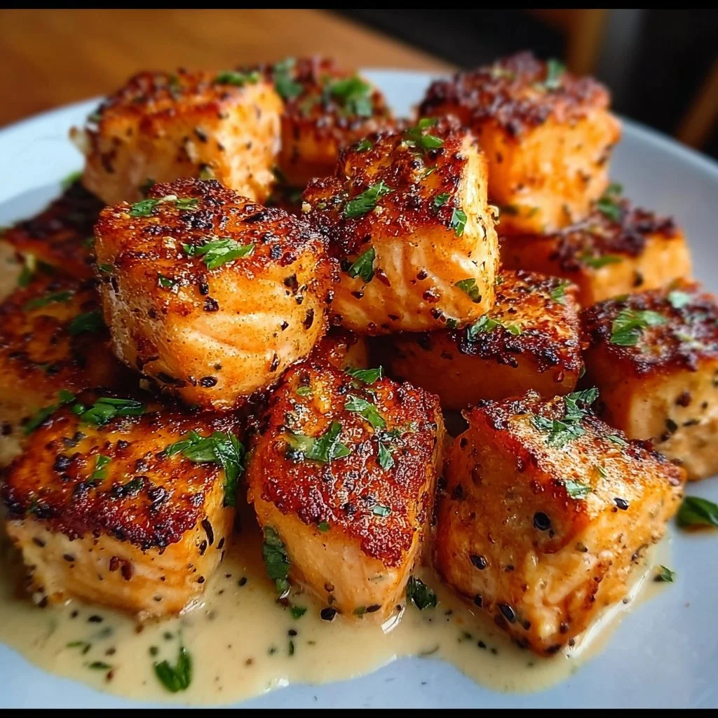 Bang Bang Salmon Bites