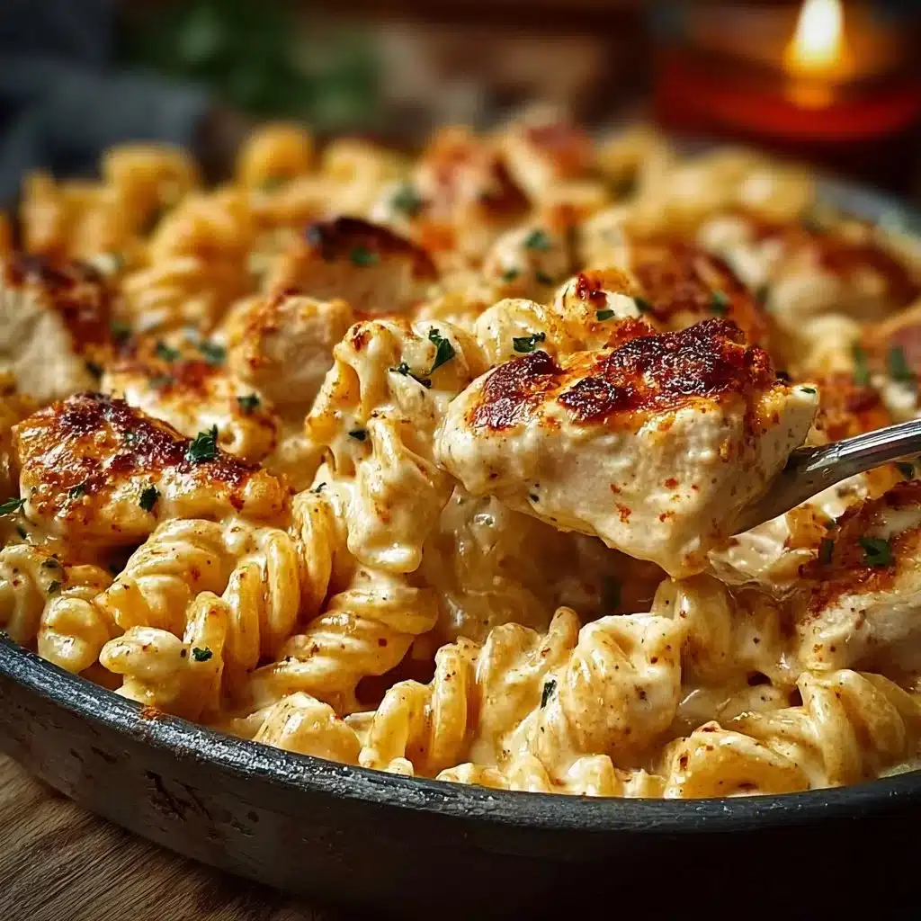 Cajun Cream Cheese Chicken Pasta Bake Recipe