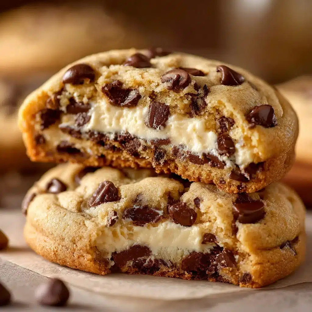 Cheesecake Stuffed Chocolate Chip Cookies: Indulgence Awaits