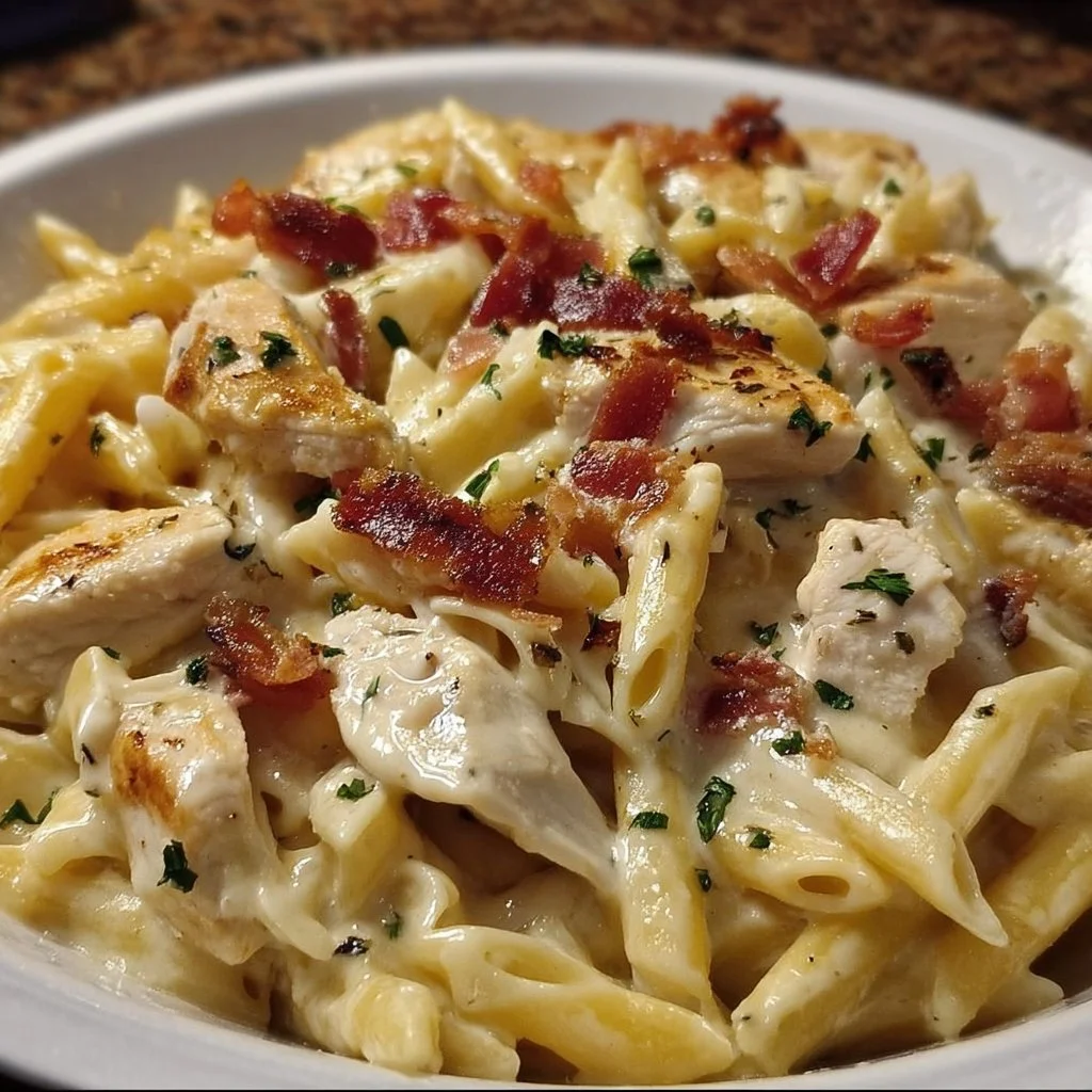 Chicken Bacon Ranch Pasta