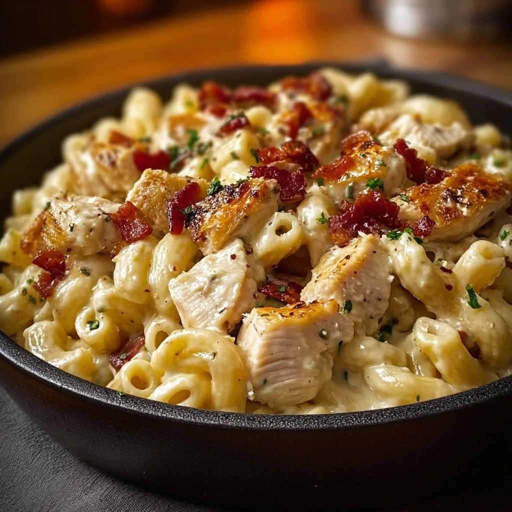 Chicken Bacon Ranch Pasta