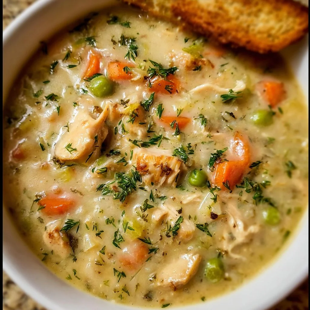 Chicken Pot Pie Soup Recipe