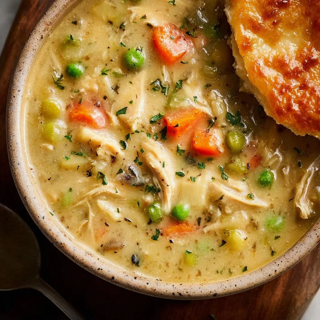 Chicken Pot Pie Soup Recipe
