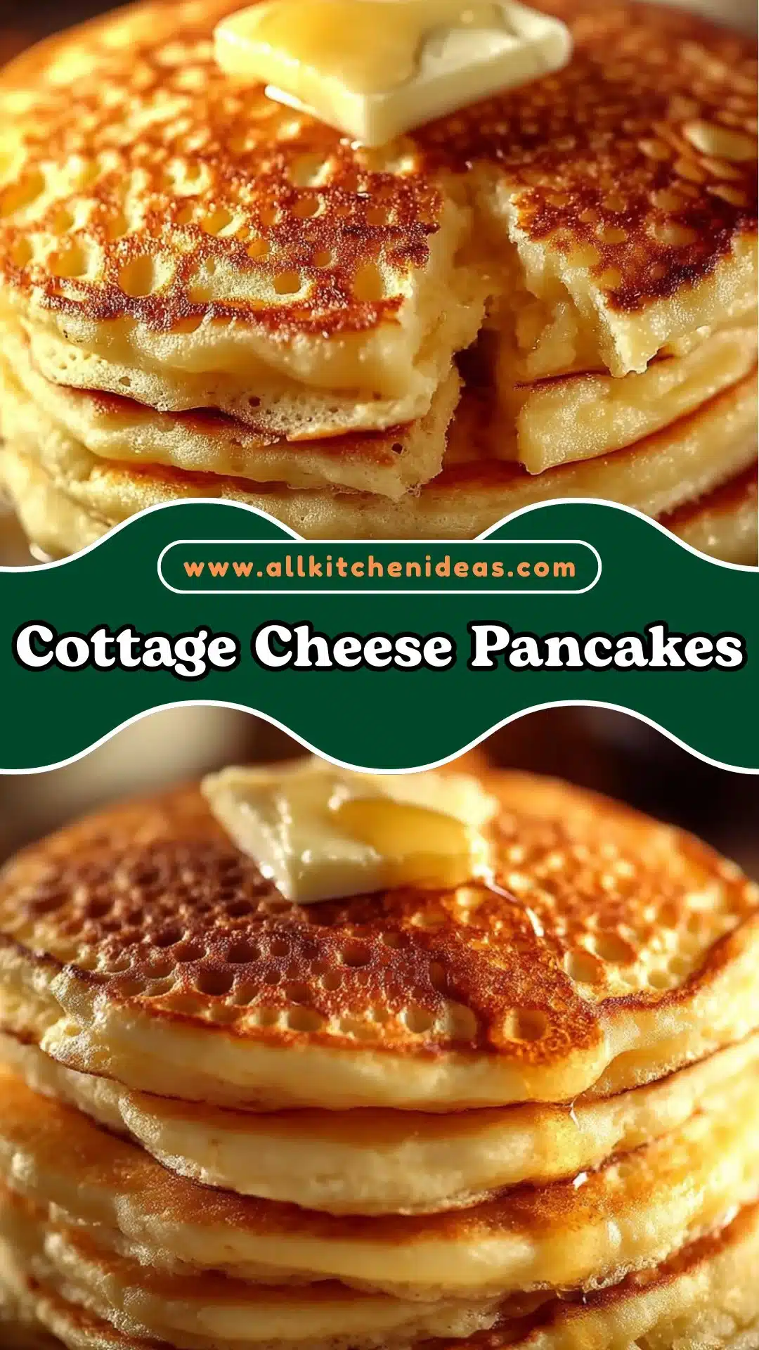 Cottage Cheese Pancakes 2 Cottage Cheese Pancakes