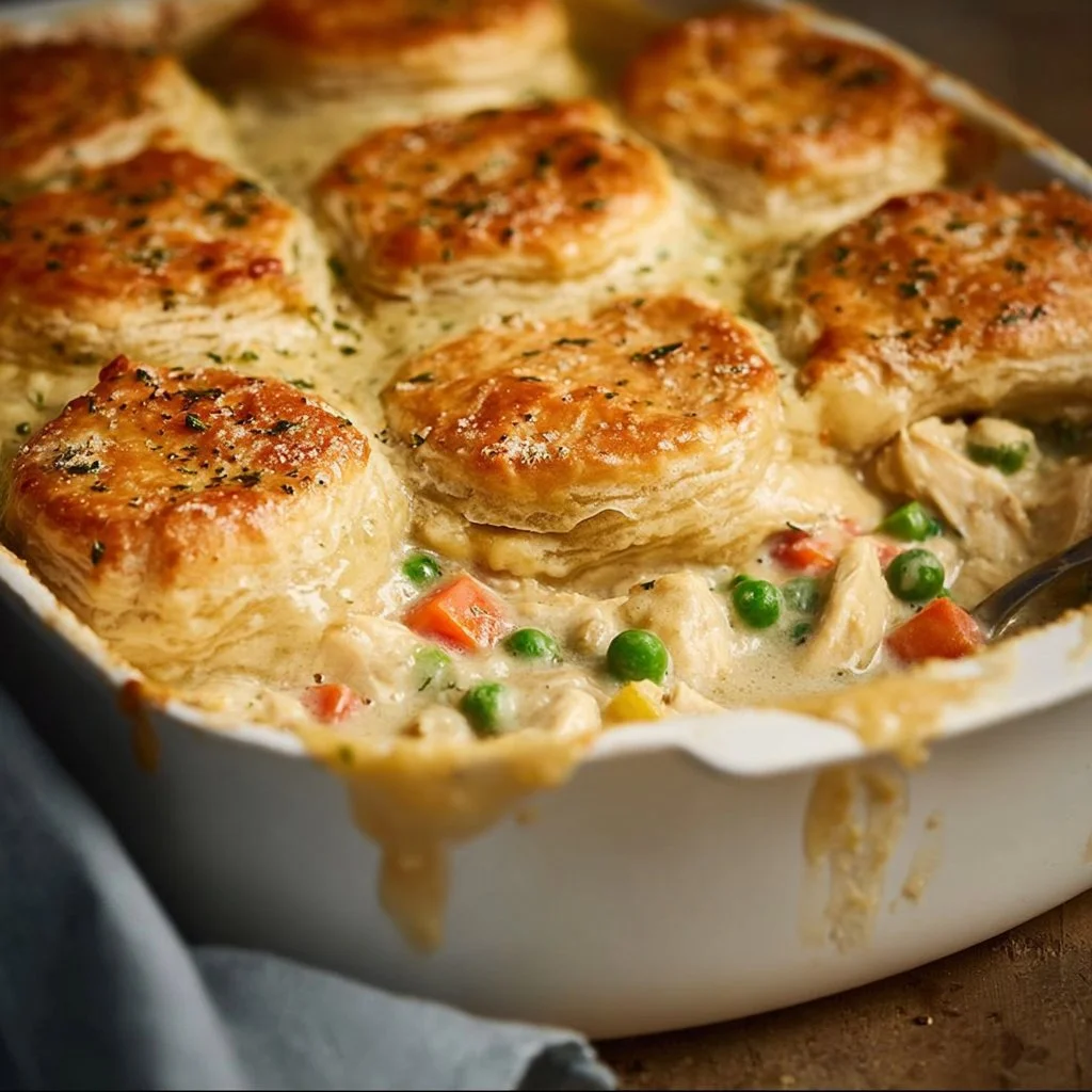 Easy Homemade Chicken Pot Pie Casserole