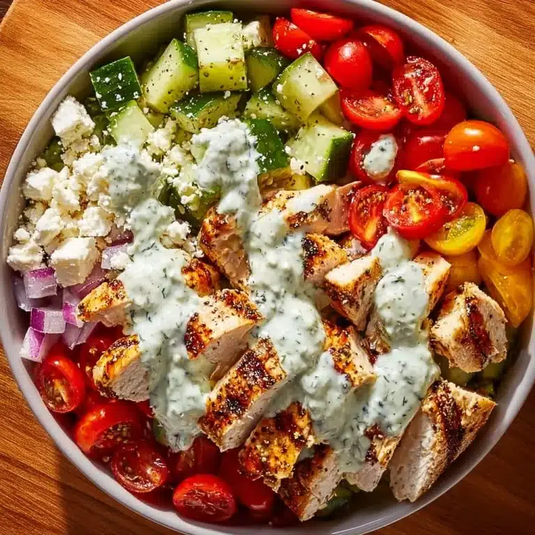 Greek Chicken Bowls