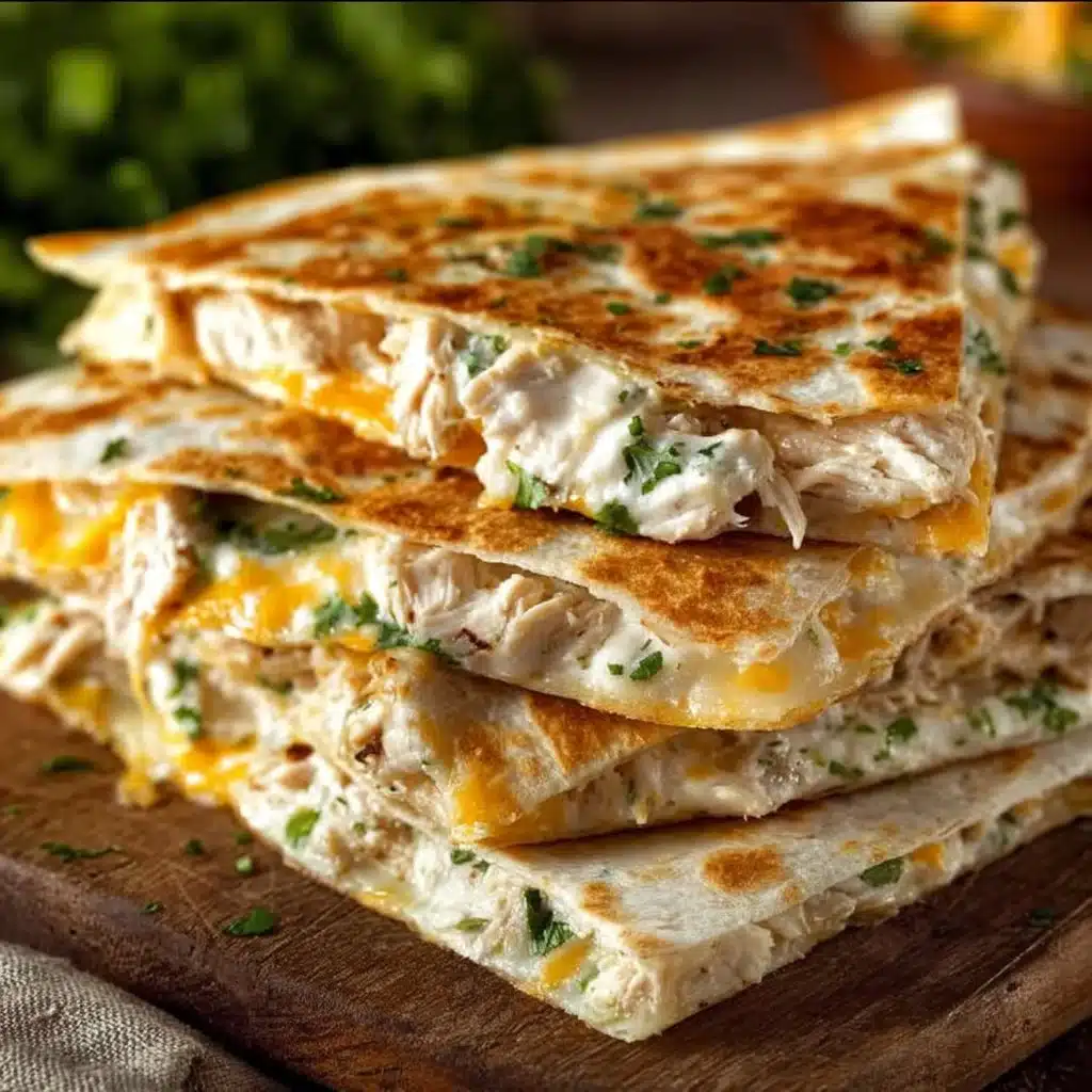 High-Protein Chicken Ranch Quesadilla 2 High-Protein Chicken Ranch Quesadilla