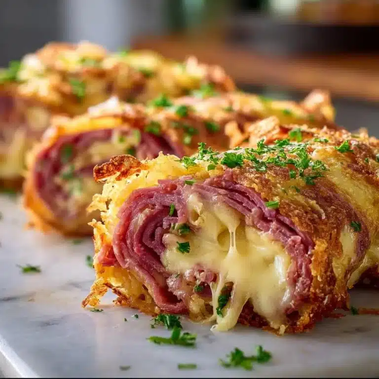Keto Crispy Reuben Roll-Ups 2 Keto Crispy Reuben Roll-Ups