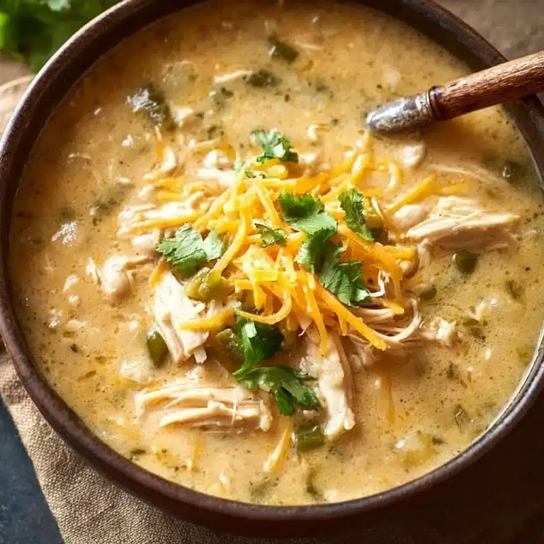Keto White Chicken Chili