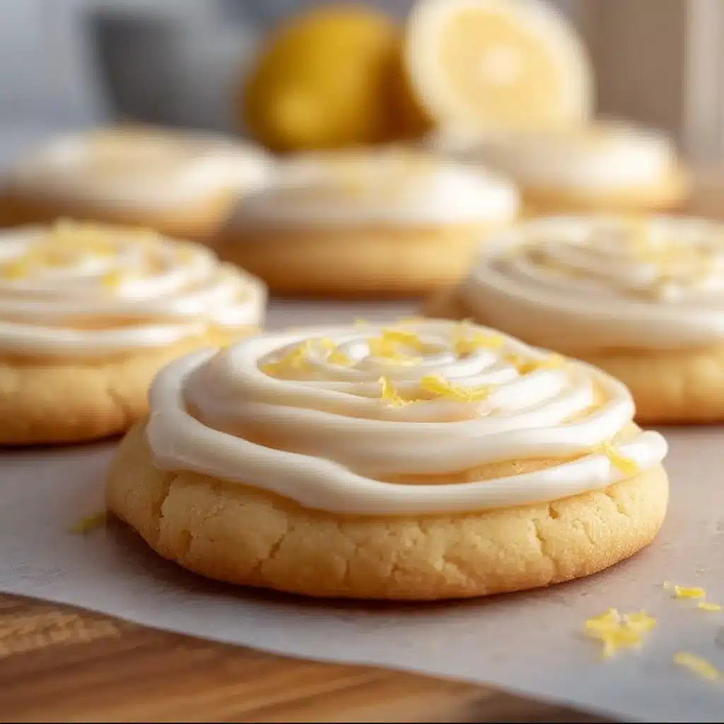 Lemon Frosted Cookies