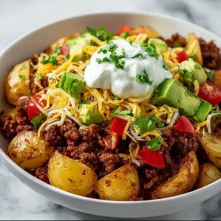 Loaded Potato Taco Bowl 2 Loaded Potato Taco Bowl