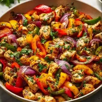 Mediterranean Chicken Stir Fry Recipe: Wholesome 30-Minute Delight