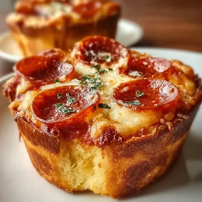 Mini Deep Dish Crescent Roll Pizzas: Quick, Fun & Customizable