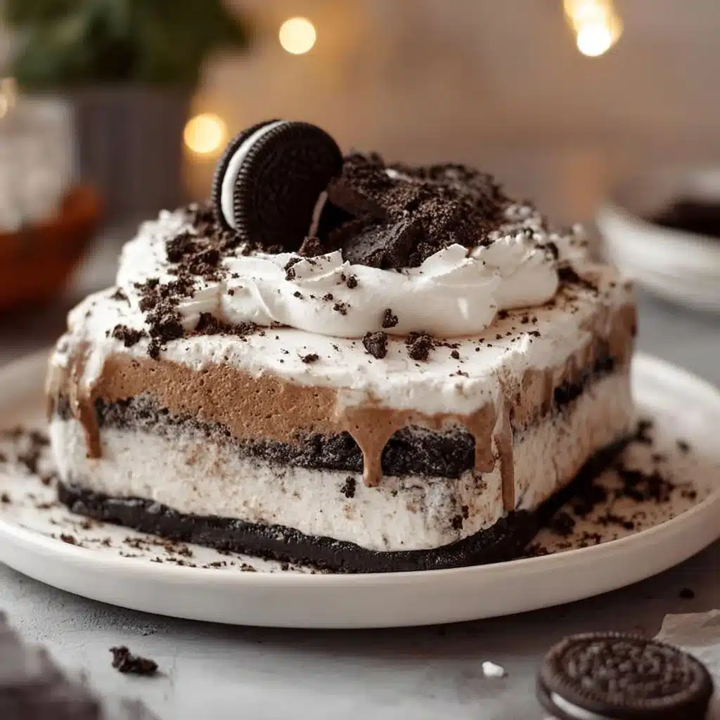 Oreo Ice Cream Cake