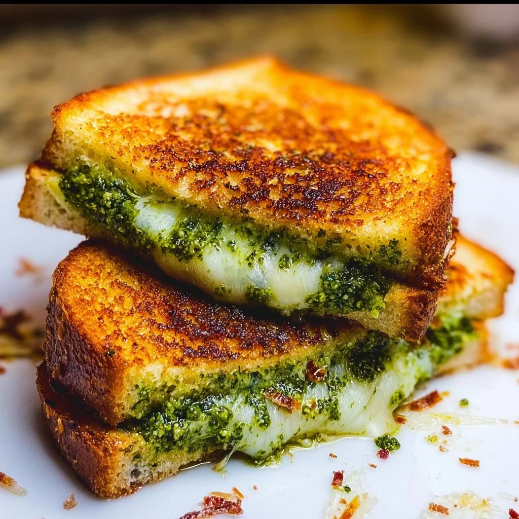 Pesto Grilled Cheese