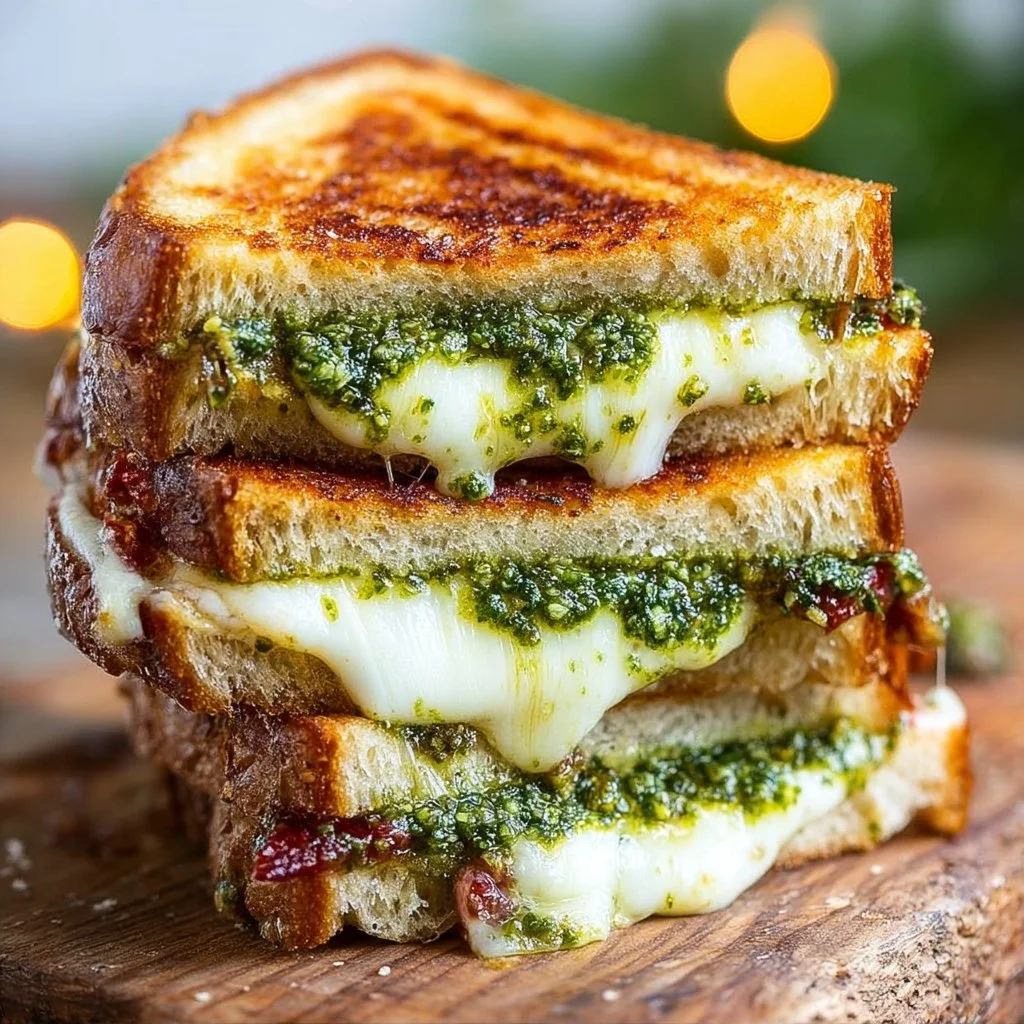 Pesto Grilled Cheese