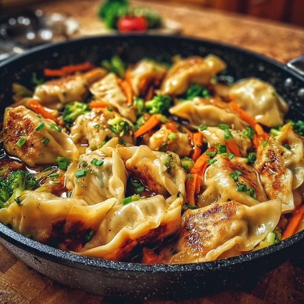 Potsticker Stir Fry Delight 2 Potsticker Stir Fry Delight