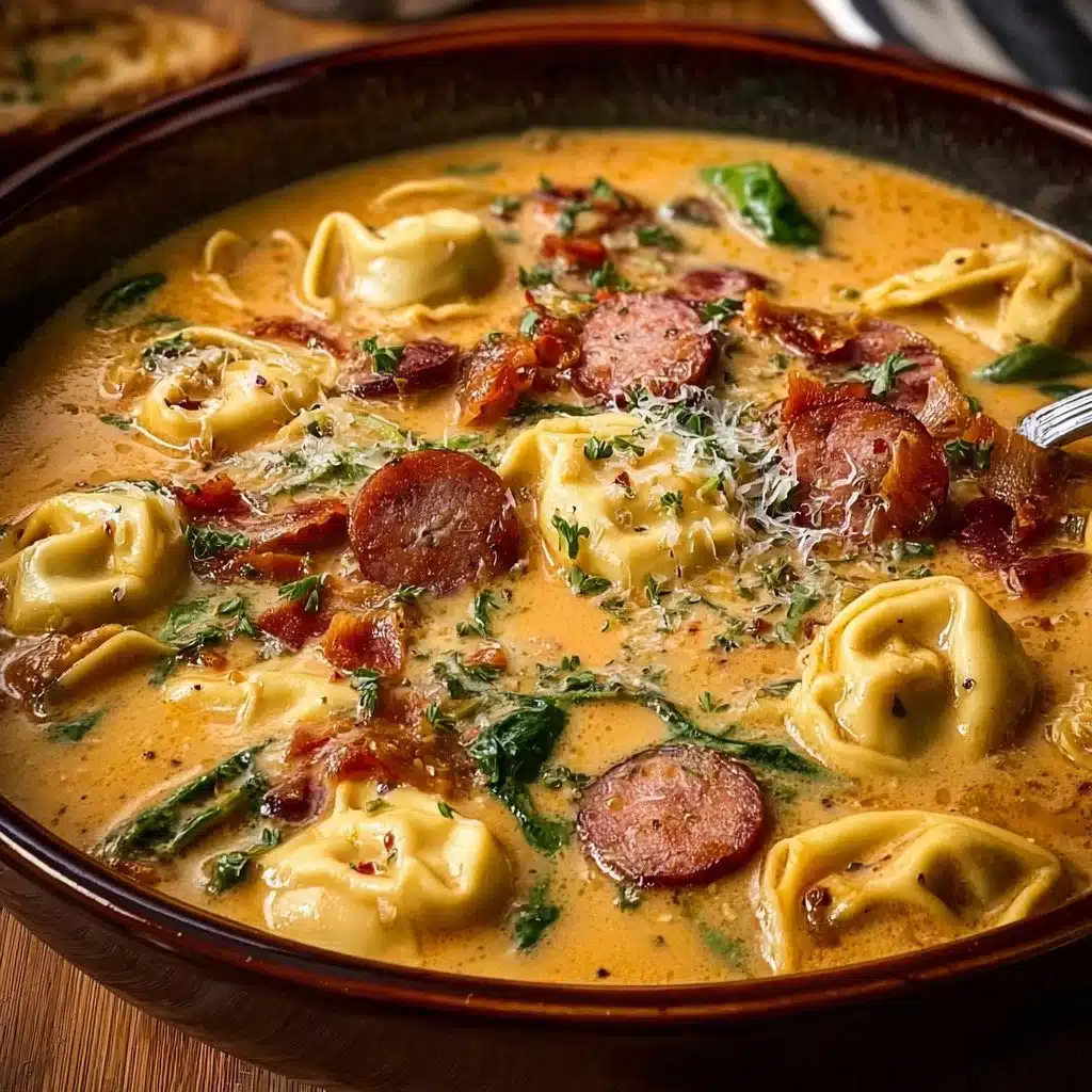 Quick Kielbasa Tortellini Soup 2 Quick Kielbasa Tortellini Soup