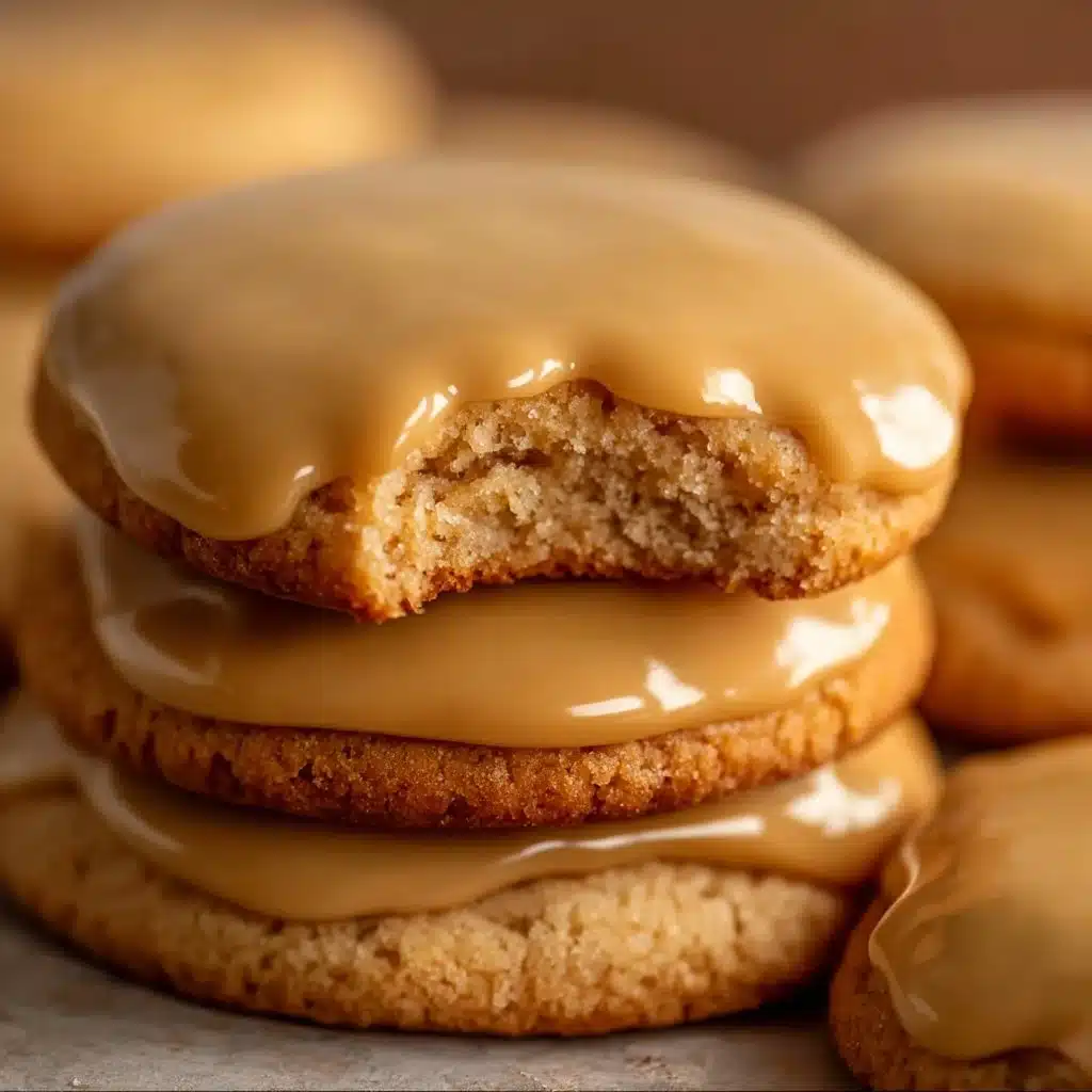 Soft Maple Cookies with Brown Butter Icing