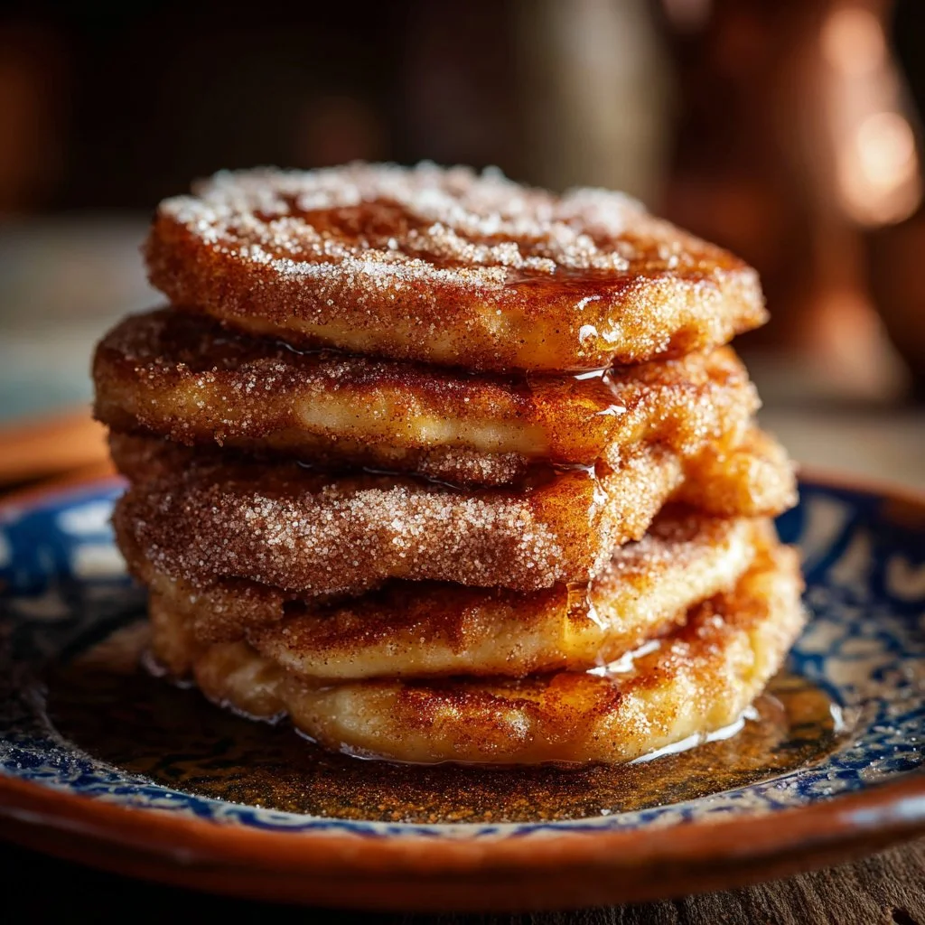Spanish Churro-Inspired Pancakes: A Breakfast Delight!