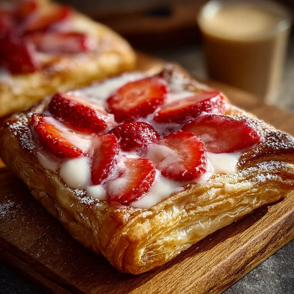 Strawberry Danish