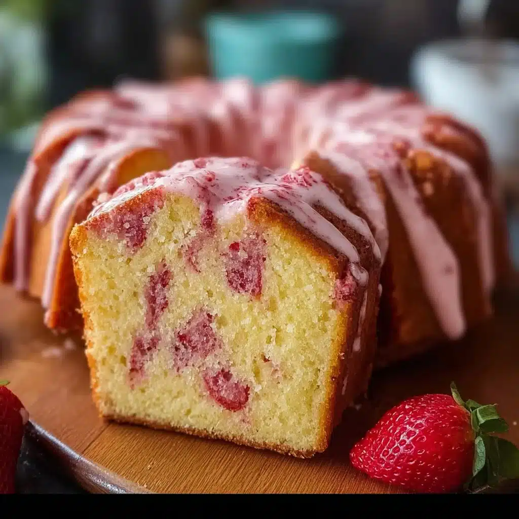 Strawberry Milkshake Pound Cake: A Sweet Delight Awaits!