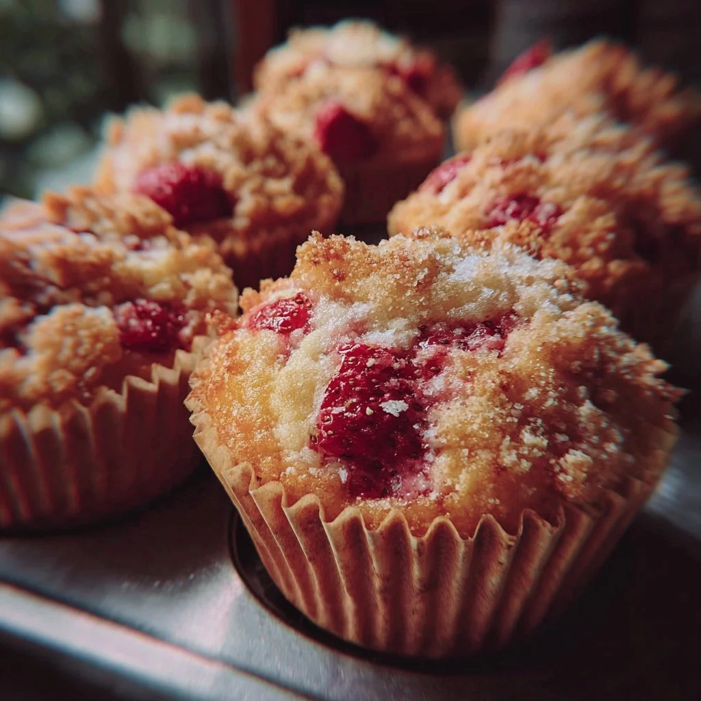 Strawberry Shortcake Muffins