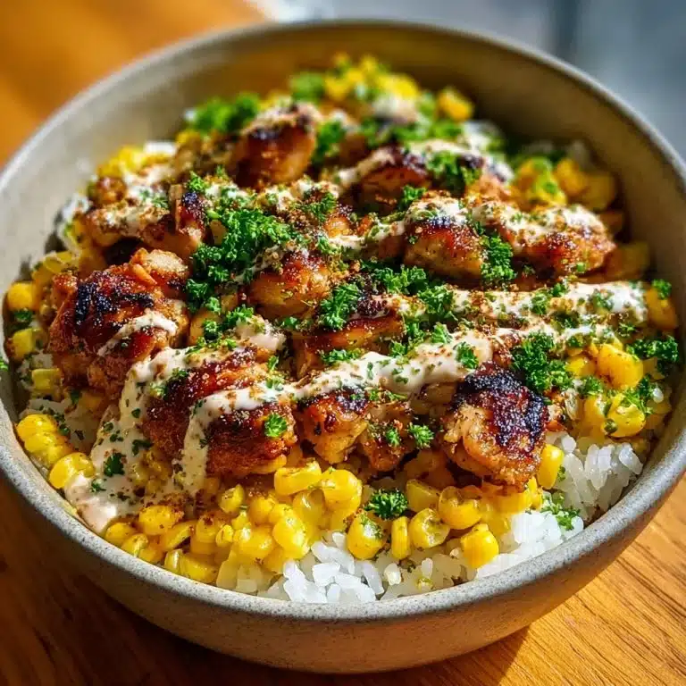 Street Corn Chicken Rice Bowl 2 Street Corn Chicken Rice Bowl