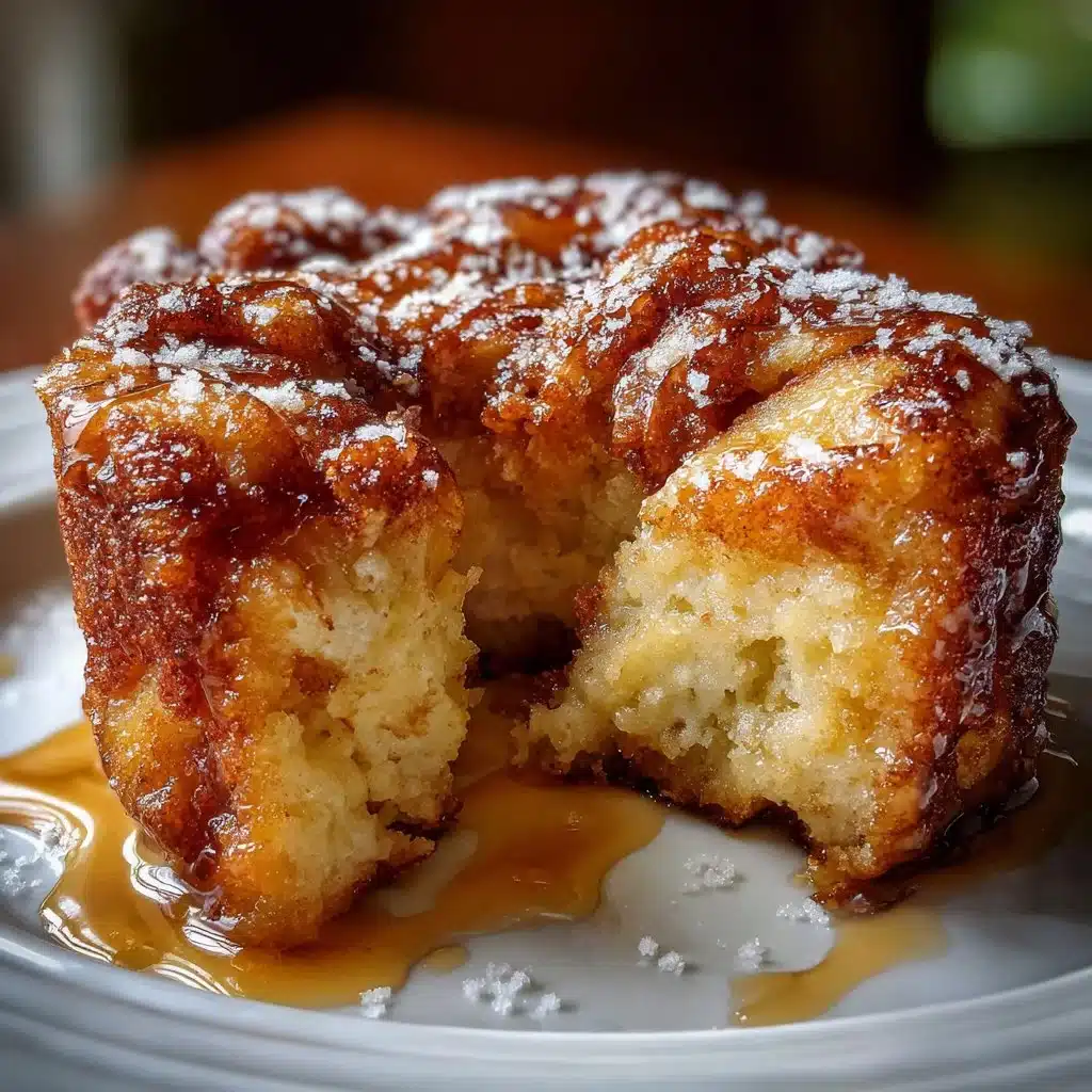 Delicious Sweet Apple Fritter Cake topped with glaze and fresh apples