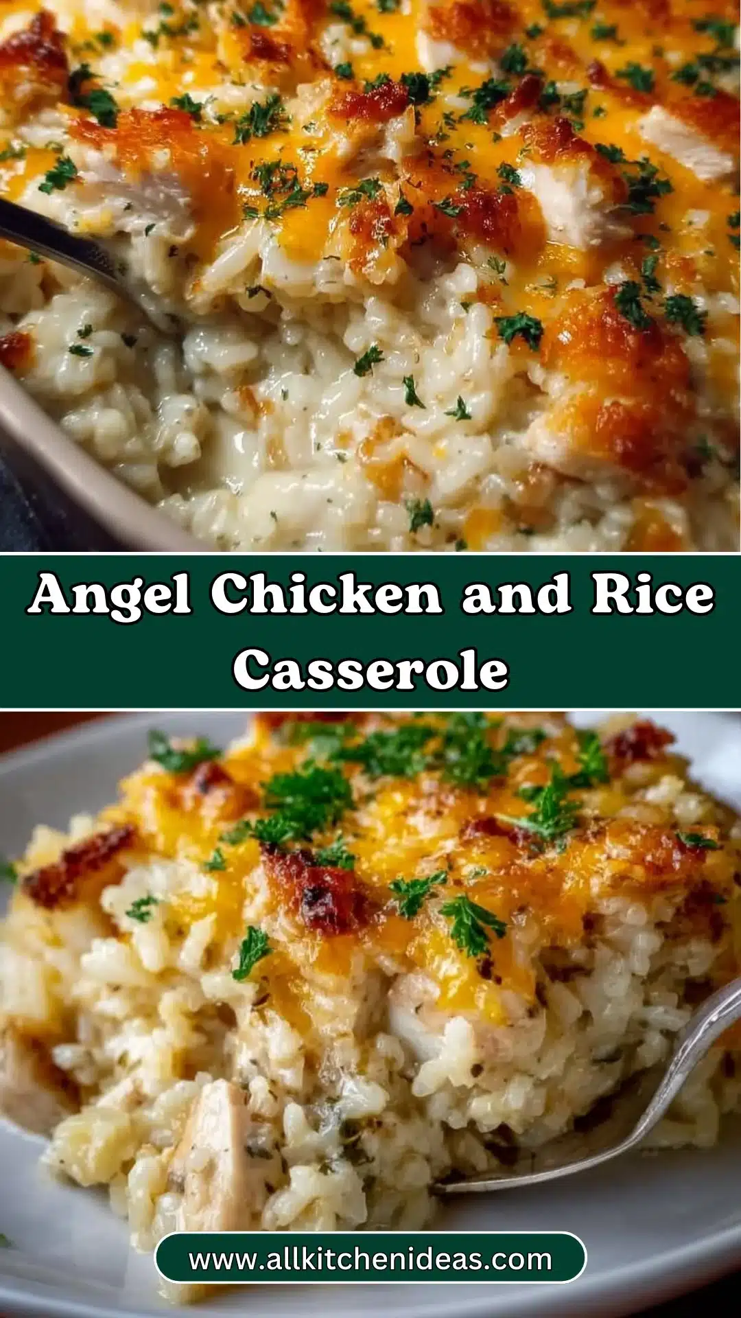 Angel Chicken and Rice Casserole